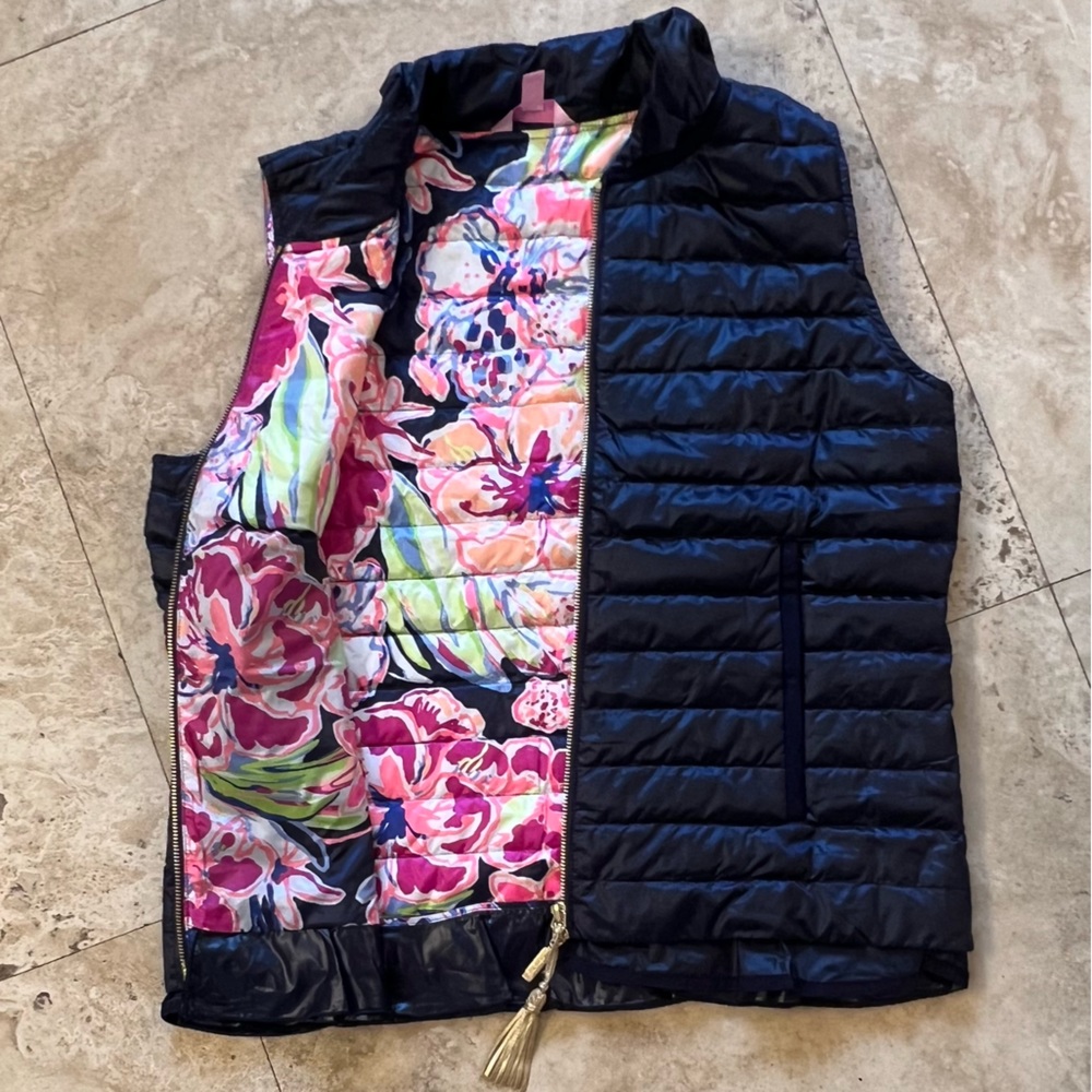 Lilly womens puffer vest